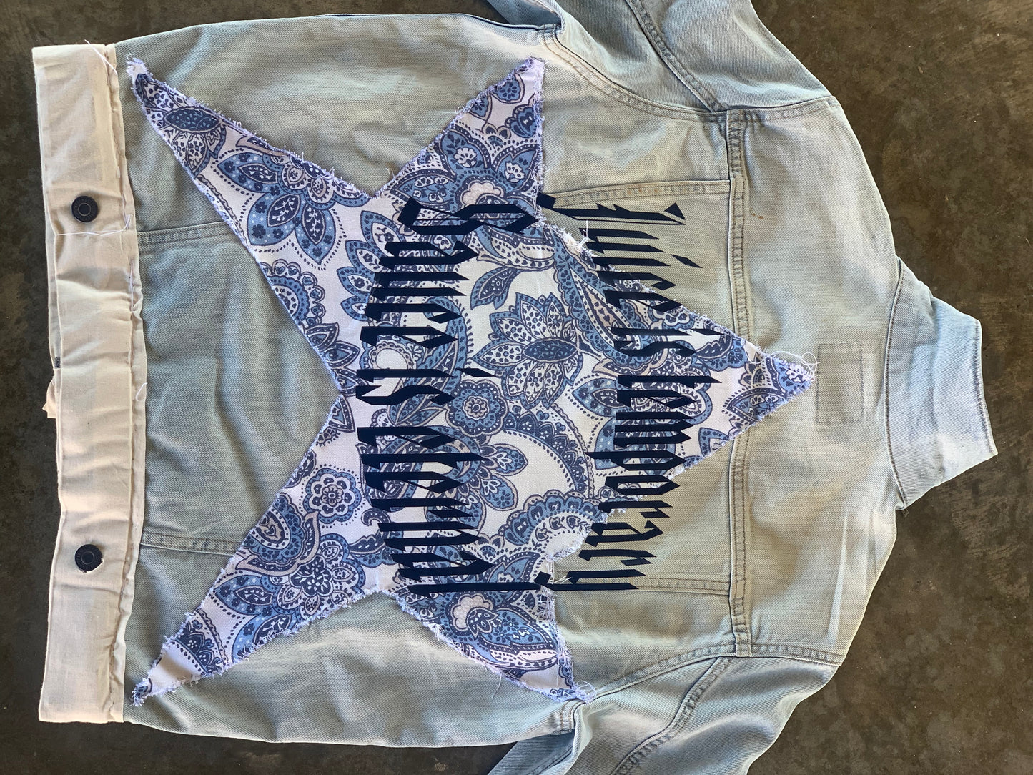 Custom Jean Jacket